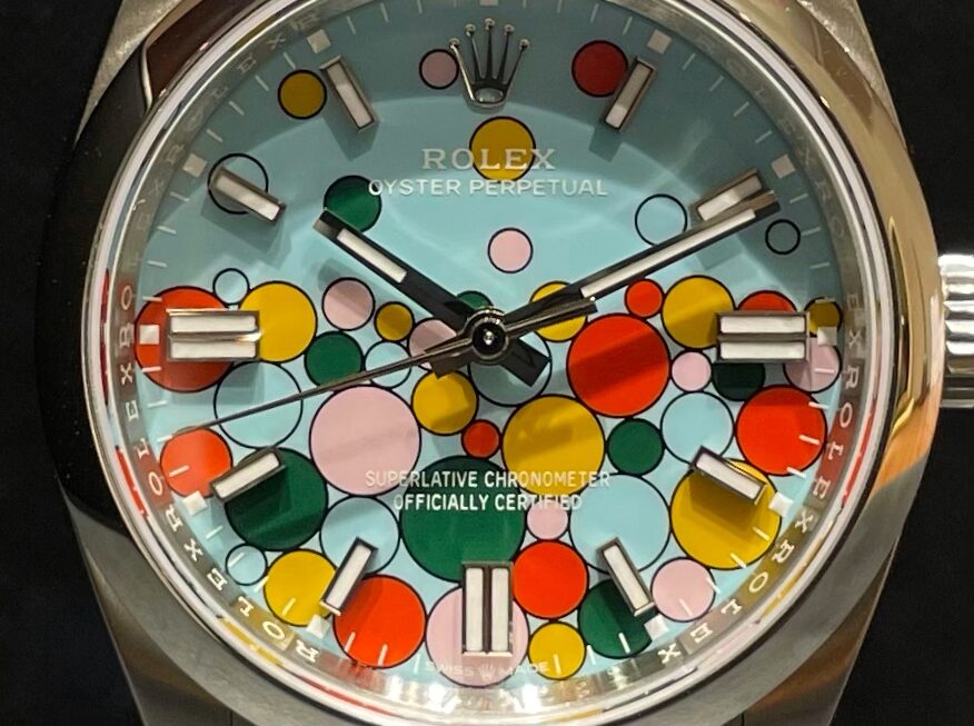 31mm径のセレブレーションモチーフを見られるチャンス