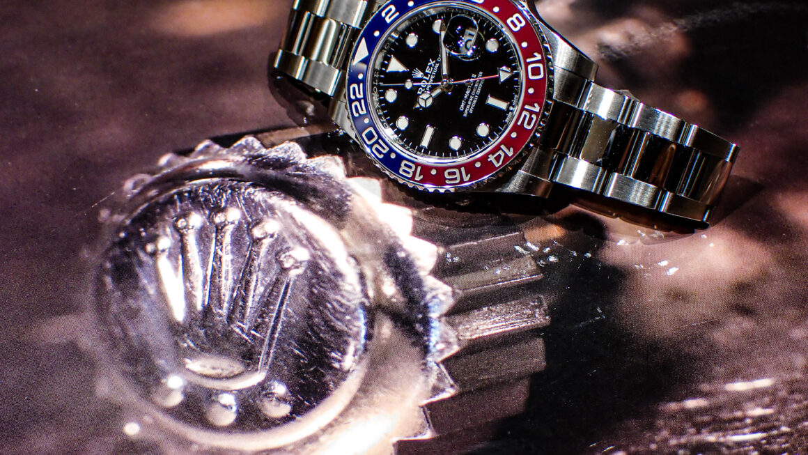 【ペプシ】腕元のアクセントとして。　Ref.126710BLRO