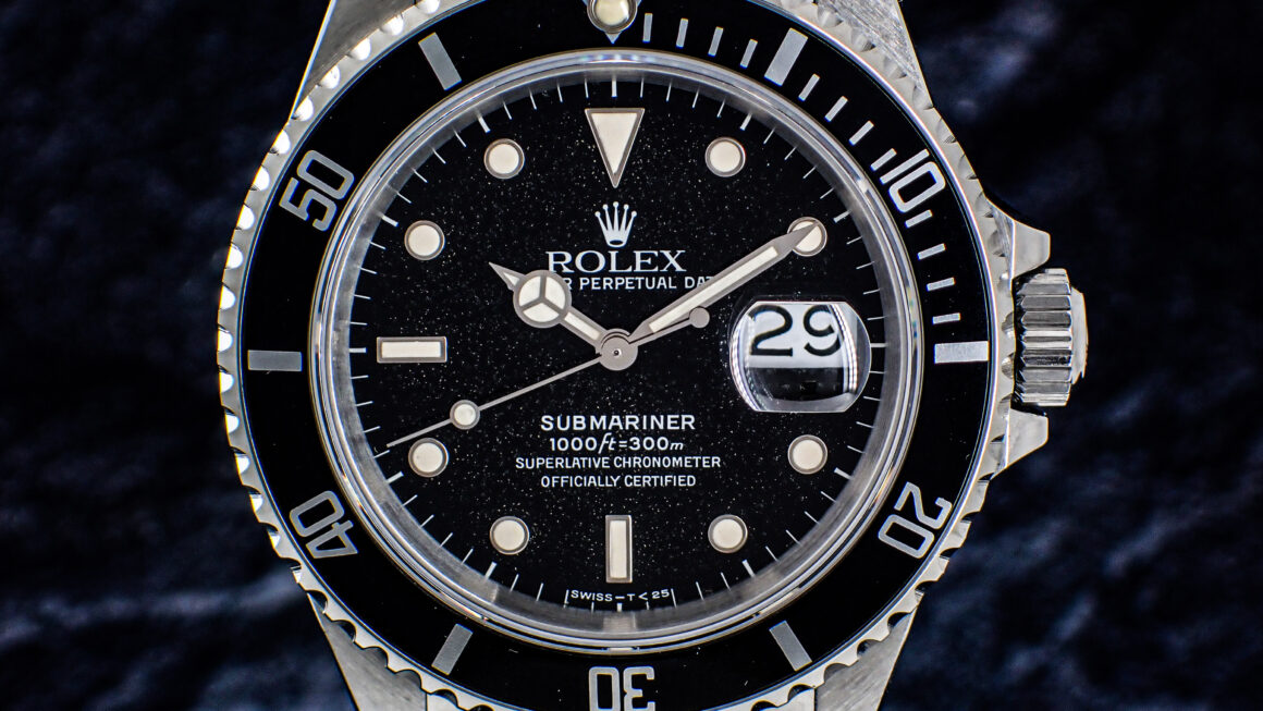 【フローズンエイジング！】雪のような文字盤のサブマリーナ　Ref.16610