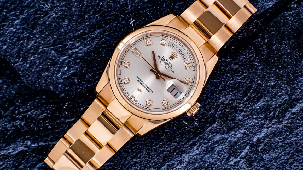 【ピンクゴールド】プレジデントとは違う風格。　Ref.118205A