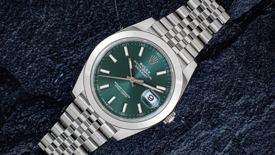 【ミントグリーン】爽やか系DATEJUST　Ref.126300