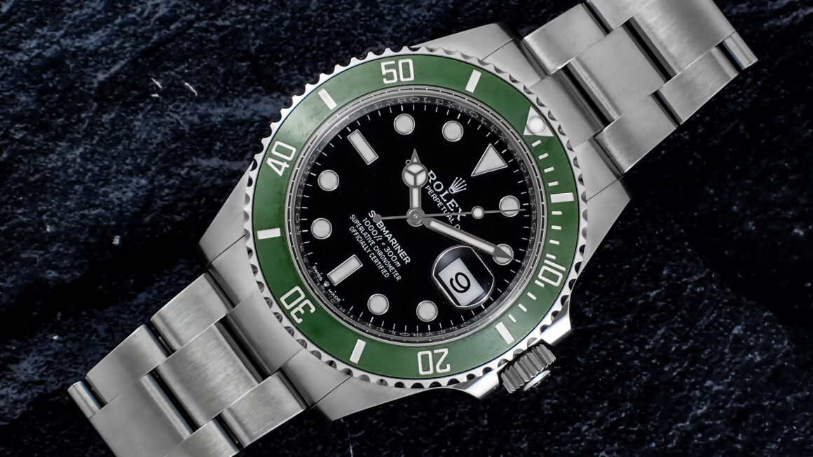 【グリーンサブ】コーポレートカラーを用いたロレックスの顔　Ref.126610LV