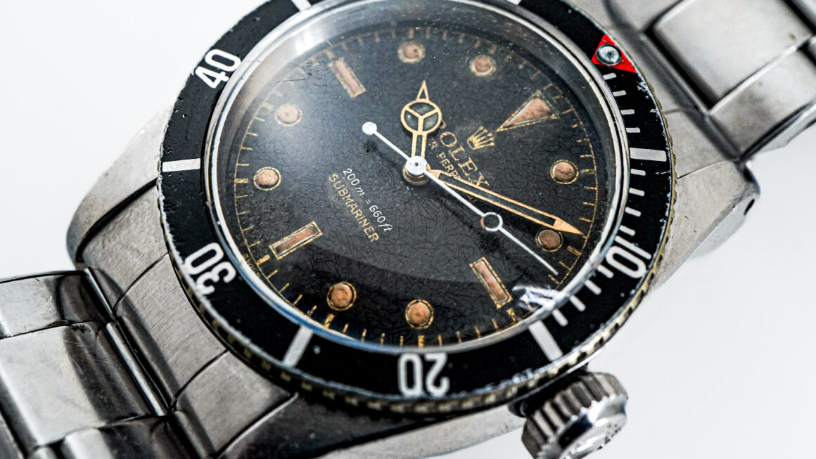 【レッドトップ】　1950年代のエイジングが楽しめる、セカンドモデルのサブ。　Ref.6538