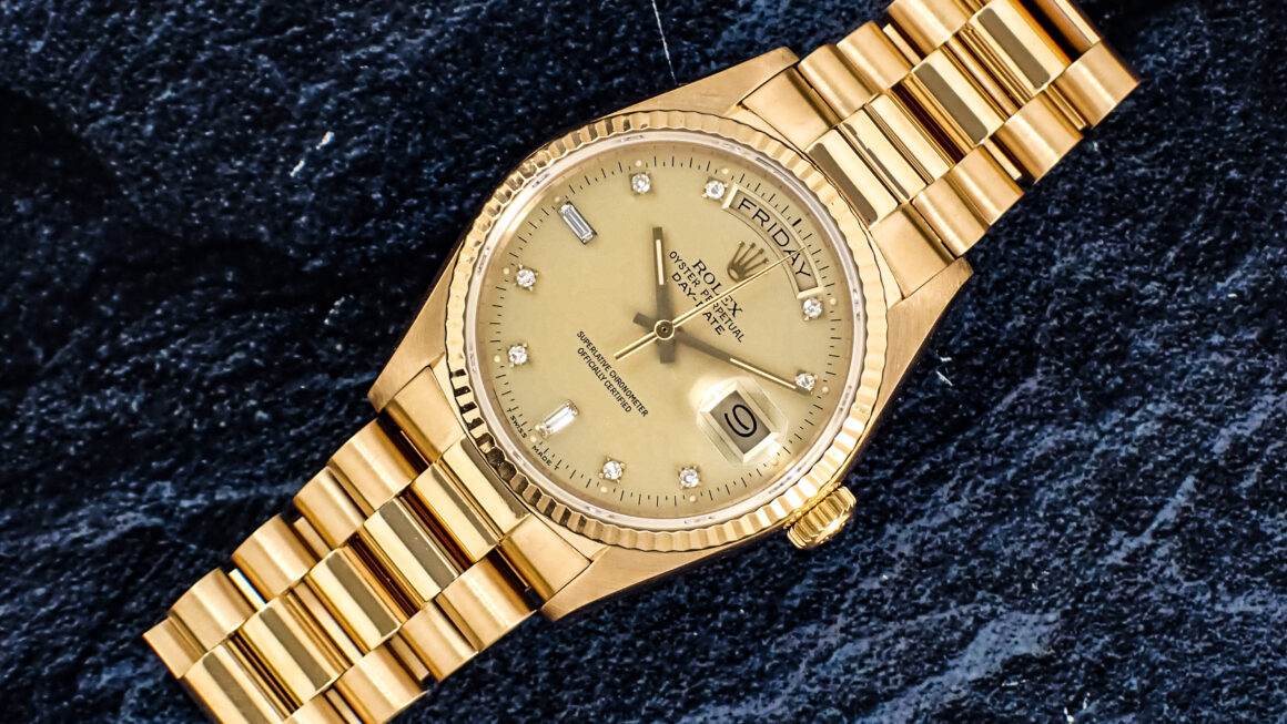 【プレジデント】スタンダードモデルの頂点。　Ref18038A