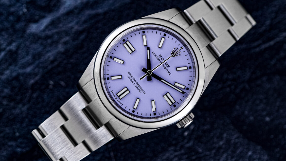 【ラベンダー】最近人気が上がってきているカラーダイヤルはこちら！　Ref.134300