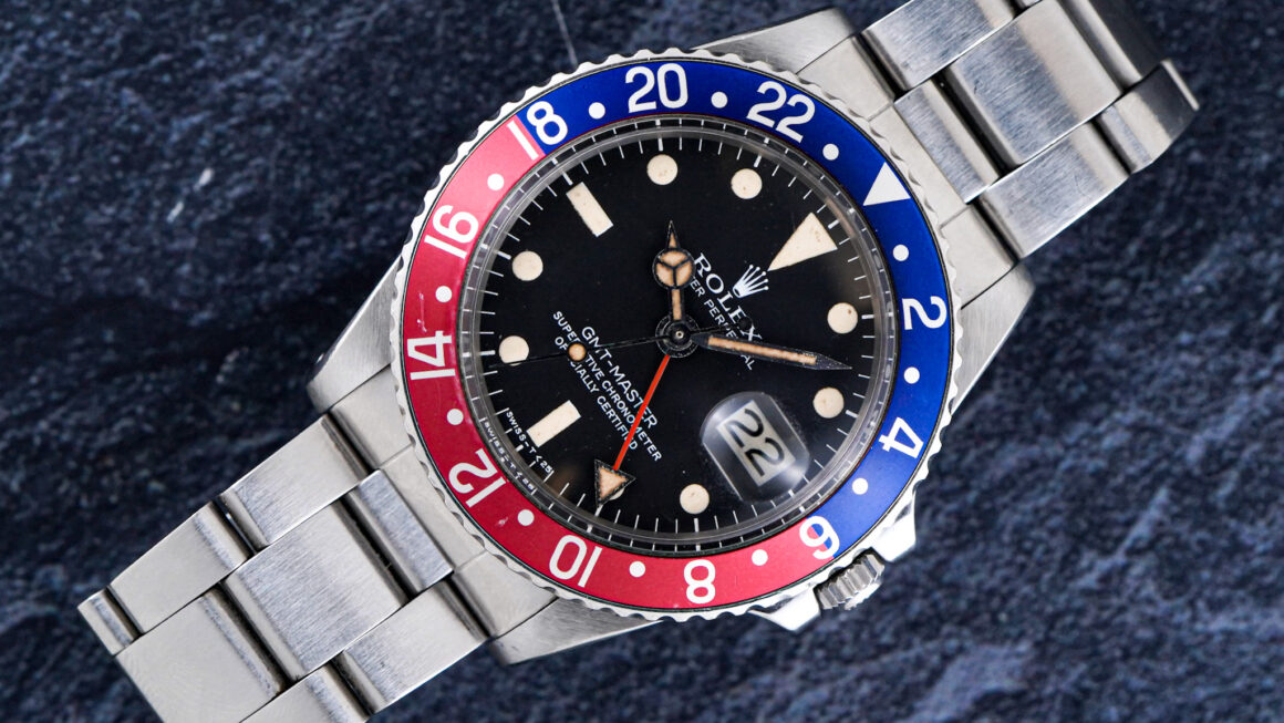 【ペプシ】赤と青がしっかりと残ったMK2ベゼル！　Ref.1675