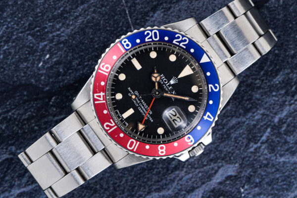 【ペプシ】赤と青がしっかりと残ったMK2ベゼル！　Ref.1675